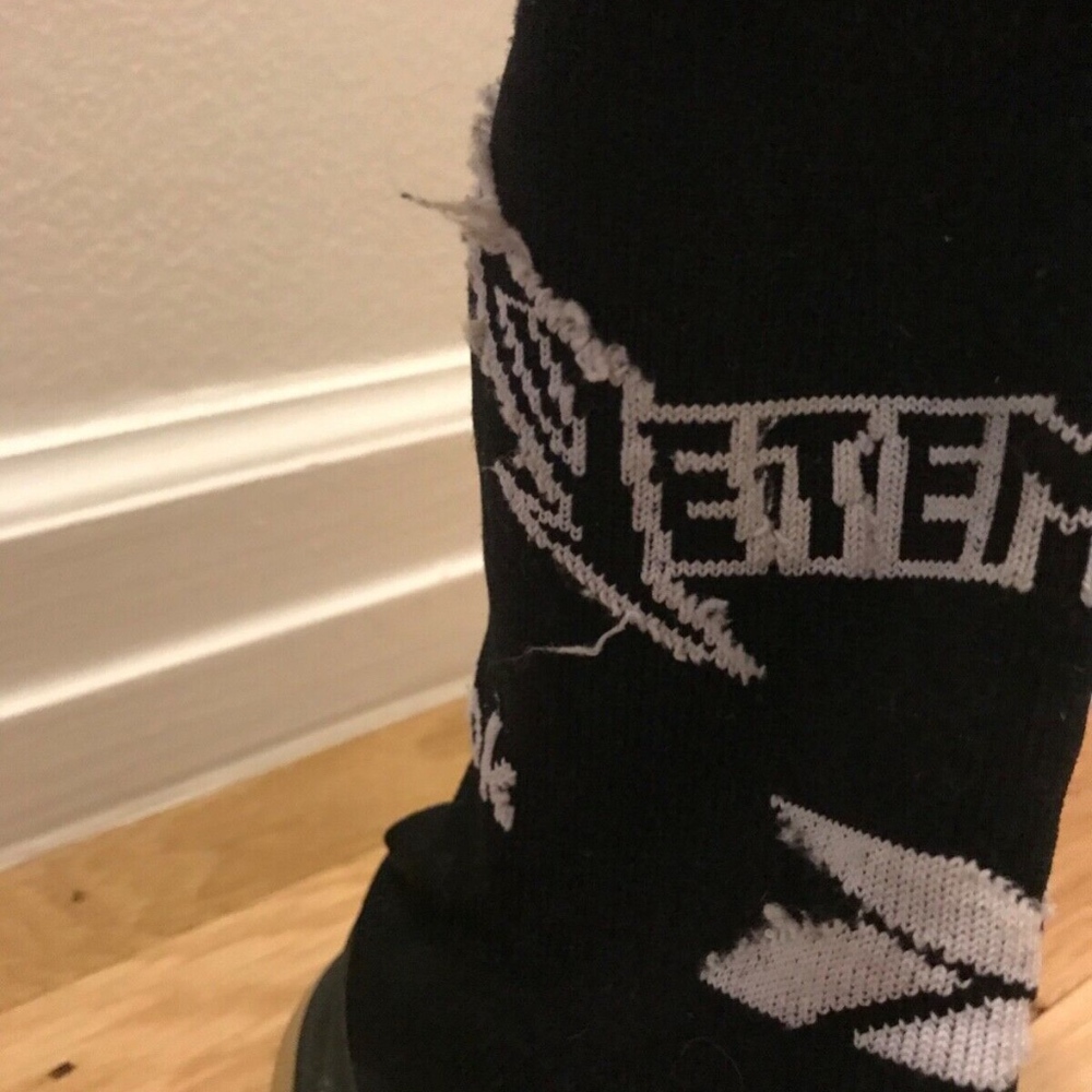 VETEMENTS x Reebok Black Sock Heavy Metal Sneakers - Picture 4 of 5